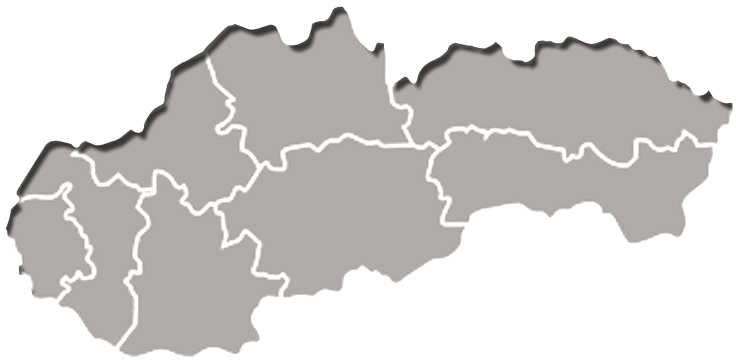 Mapa pobočiek